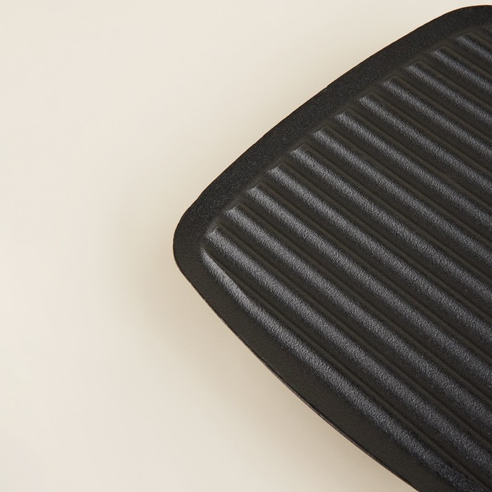 Крышка - пресс чугунная SL Home, 23&times;23&times;5,5 см, цвет чёрный