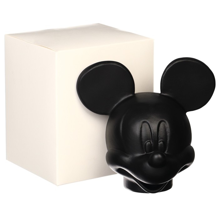 Копилка Микки Маус, гипс, 16х14х13 см, черный, DISNEY Копилка Микки Маус, гипс, 16х14х13 см, черный, DISNEY