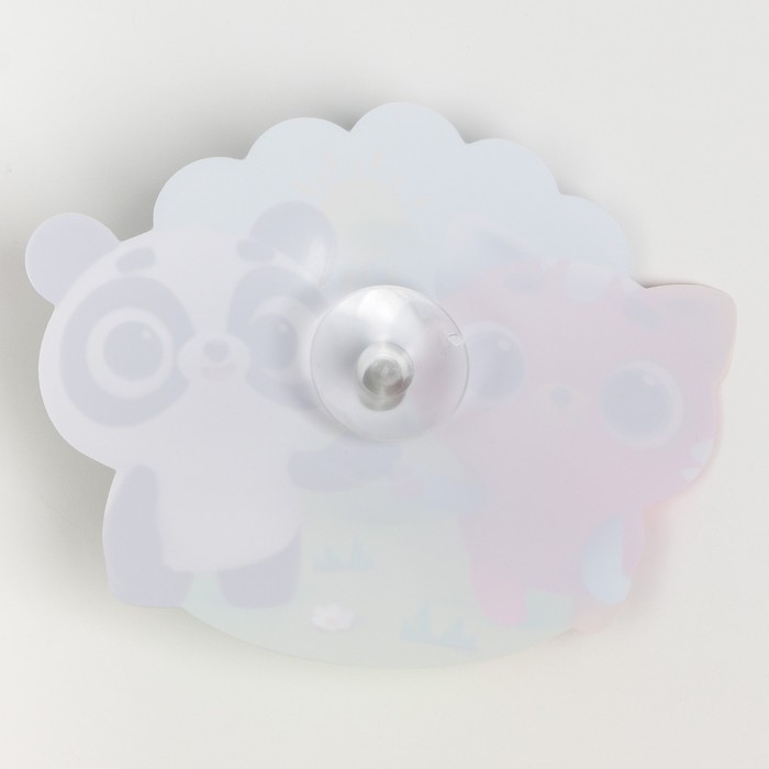 Набор зубная щётка и детские песочные часы для чистки зубов на присоске &laquo;Малыши-кругляши&raquo;