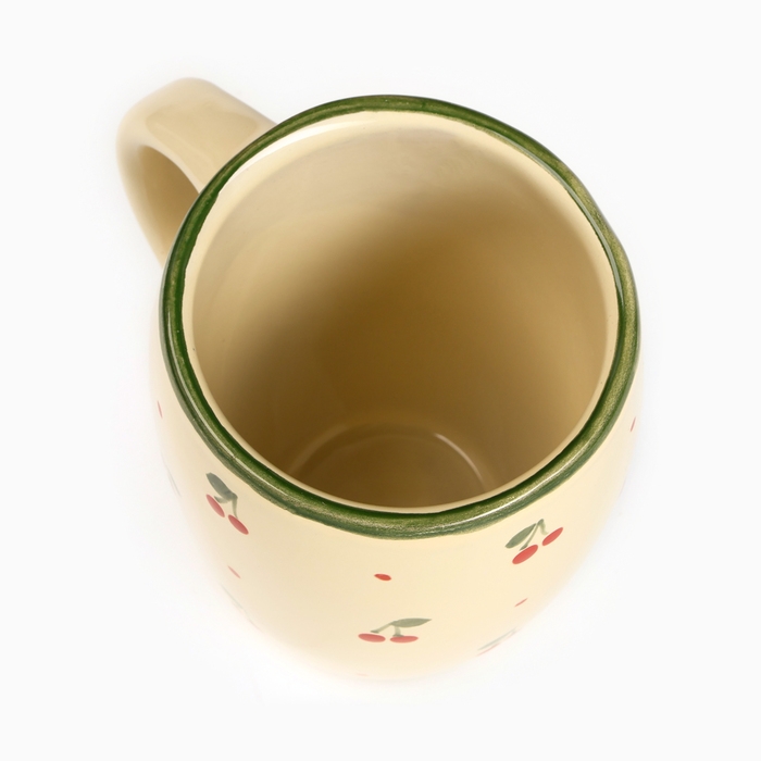 Кружка "Праздничная" 0,4л / 11,5х9,5см, кантри