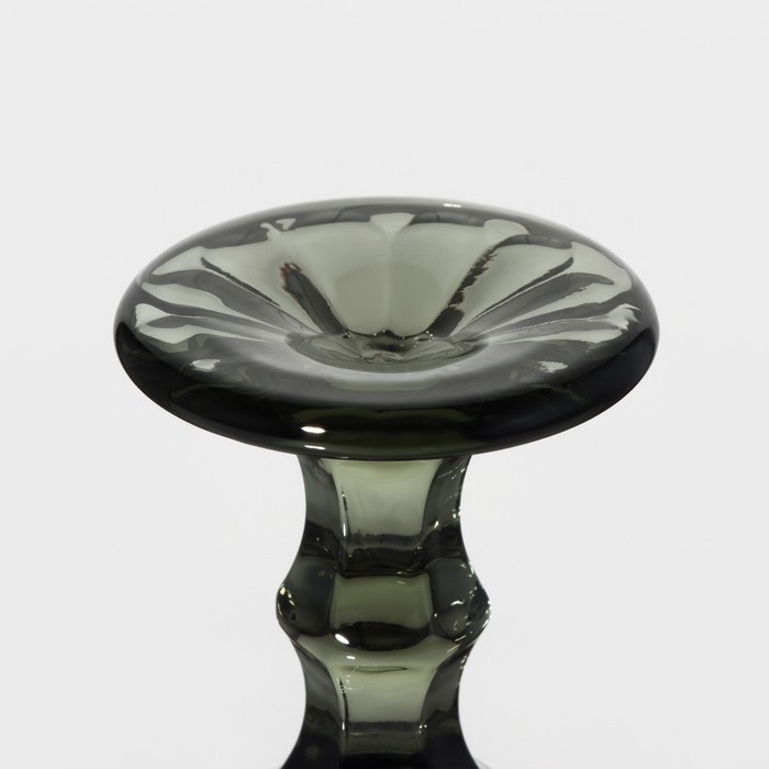 Рюмка стеклянная Magistro &laquo;Круиз&raquo;, 50 мл, 5&times;10 см, цвет серо-зелёный