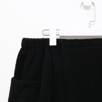 Полотенце банное Экономь и Я "Килт с карманом" 50х150 см, цвет чёрный, 100% хлопок, 320 г/м2 Полотенце банное Экономь и Я "Килт с карманом" 50х150 см, цвет чёрный, 100% хлопок, 320 г/м2