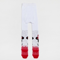 Колготки Дисней «Минни Маус», цвет красный/белый, 104-110 см Колготки Дисней «Минни Маус», цвет красный/белый, 104-110 см