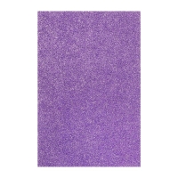 Набор "Пенка с блёстками" А4, 10 листов, 10 цветов, толщина 2 мм