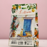 Соль для ванны "С 8 марта!", 400 г, аромат фруктовый десерт