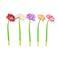 Ручка гелевая-прикол МИКС Пион МИКС  (штрихкод на штуке)