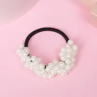 Резинка для волос &laquo;Русалка&raquo;, 4.5 см, белый