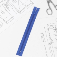 Набор молний &laquo;Спираль&raquo;, №3, неразъёмные, 20 см, 12 шт, цвет разноцветный