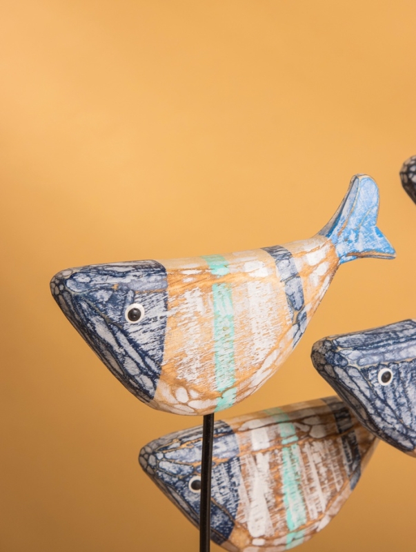 Сувенир &laquo;Рыбки&raquo;, 37&times;10&times;30 см, дерево