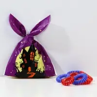 Резинки для волос на Хэллоуин &laquo;Дом ужасов&raquo;, 15 шт., d= 3,5 см.