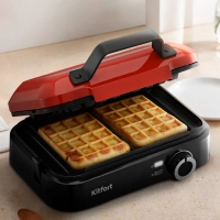 Вафельница электрическая для бельгийских вафель КТ-4672