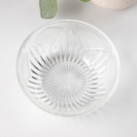 Набор стеклянных салатников на подставке «Вирго», 330 мл, d=12,5 см, 6 шт Набор стеклянных салатников на подставке «Вирго», 330 мл, d=12,5 см, 6 шт