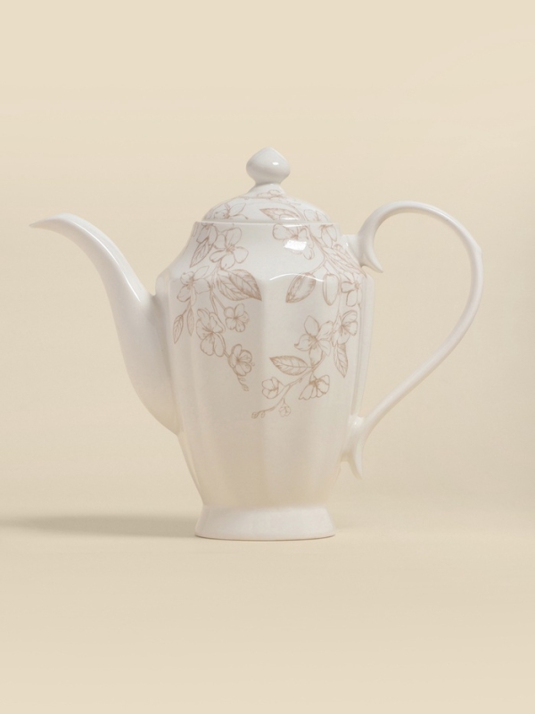 Заварочный чайник SL Home &laquo;Аманде&raquo;, 27,5&times;14&times;24 см, фарфор, белый