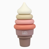 Развивающая игрушка - пирамидка &laquo;Мороженка&raquo;, силикон, Mum&Baby