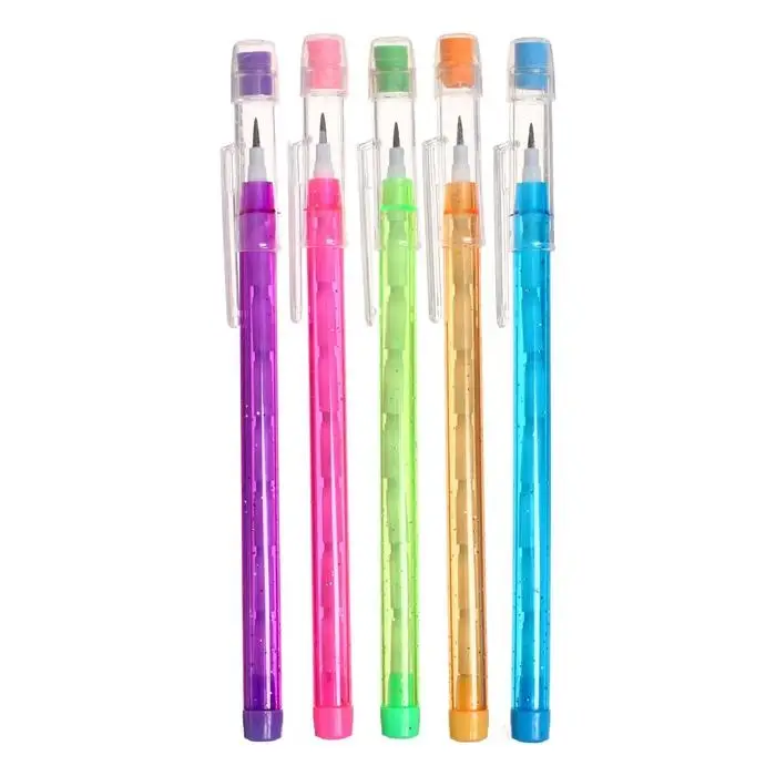 Карандаш секционный, чернографитный, с ластиком, &laquo;Флюор&raquo;, МИКС