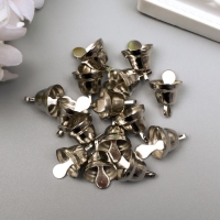 Набор декора для творчества "Колокольчики" d=1,1 см набор 15 шт Набор декора для творчества "Колокольчики" d=1,1 см набор 15 шт