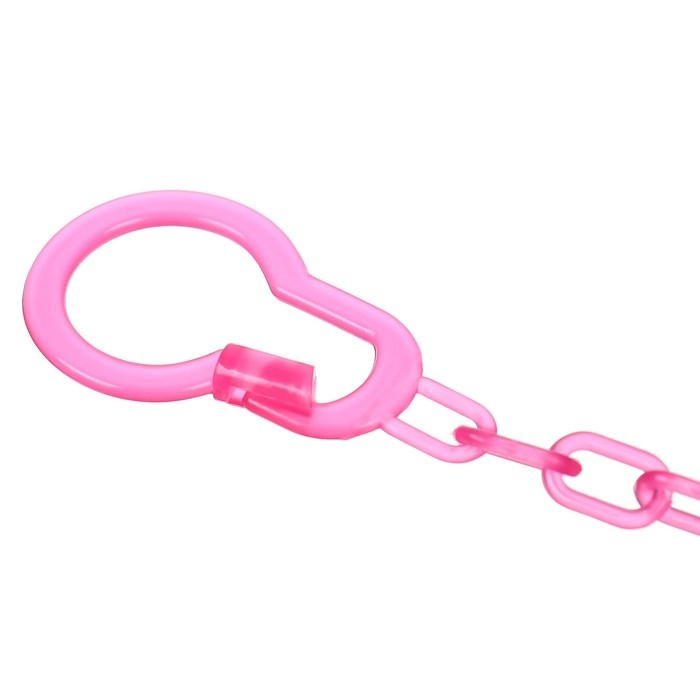 Соска - пустышка силиконовая классическая, от 6 мес., с колпачком + держатель &laquo;Мишка&raquo;, цвет розовый