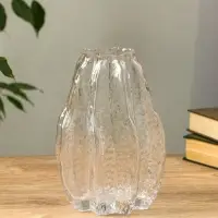 Ваза стекло настольная "Кэли" 21х12х6 см, прозрачный