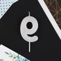 Свеча для торта, цифра &laquo;9&raquo;, 5,5 х 8 см