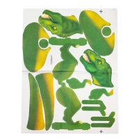 Электронный конструктор «Механический тираннозавр», 91 элемент, наклейки Электронный конструктор «Механический тираннозавр», 91 элемент, наклейки