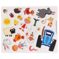 Магнитная игра &laquo;По полям, по полям!&raquo;, Синий Трактор