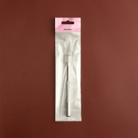 Нож макетный для работы с кожей, 14,5 &times; 0,8 см, цвет серебряный