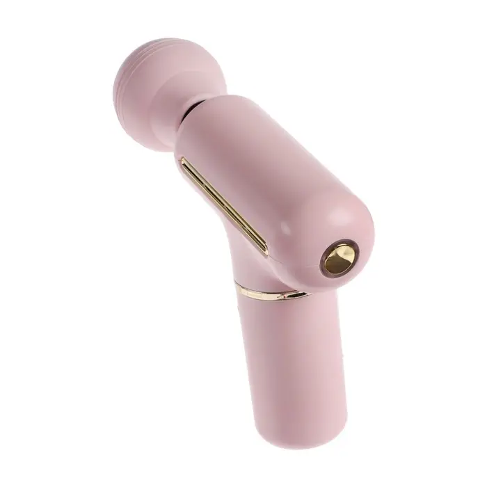 Массажёр для тела LEM-54, перкуссионный, 4 режима, 1200 мА/ч, розовый