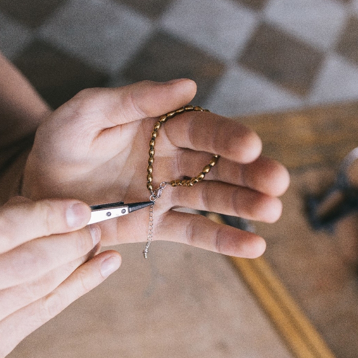 Замок-карабин 1,2&times;0,5 см &laquo;Сердечко&raquo; с удлинителем 5,3 см, цвет серебро