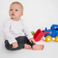 Штанишки детские MINAKU: Basic Line BABY, цвет графитовый, рост 62-68