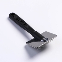 Пуходерка "Лапки" малая с каплями, 6 х 12 см, чёрная Пуходерка "Лапки" малая с каплями, 6 х 12 см, чёрная