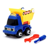 Пластмассовый конструктор &laquo;Стройтехника&raquo;, 20 деталь, МИКС