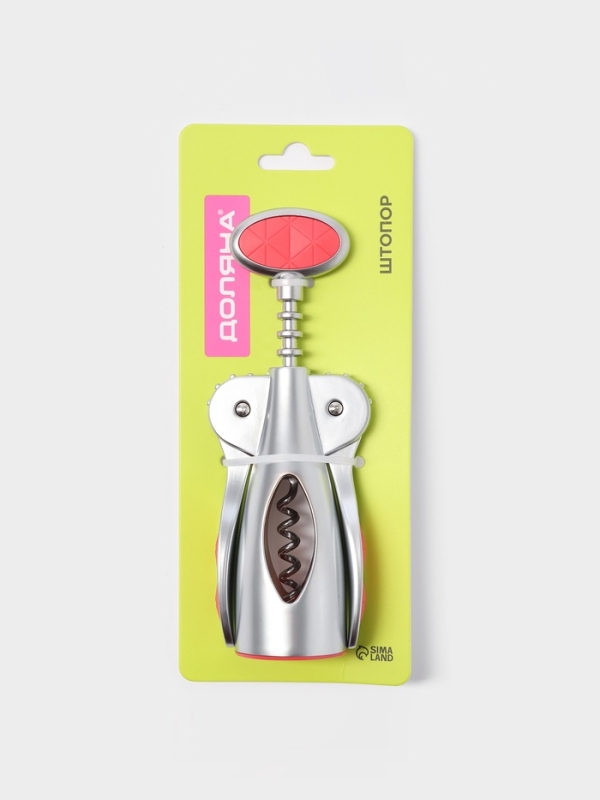 Штопор "Redline" цвет красный