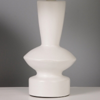 Лампа настольная "Ваза" 40Вт Е14 белый 24х24х38см