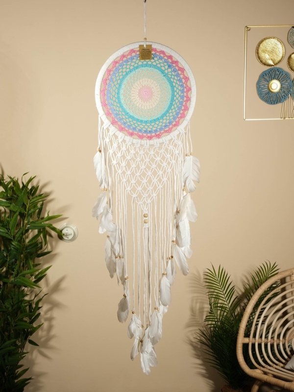 Ловец снов "Спокойные тона" 32х90 см.