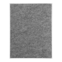 Накладка для мебели из войлока, 210х300 мм, клейкая поверхность, цвет серый