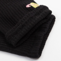 Носки MINAKU &laquo;Space&raquo;, цвет черный, р-р 38-39 (25 см)