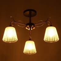 Люстра "Шарлин" 3хЕ27 40Вт черный-латунь 49х49х29 см BayerLux Люстра "Шарлин" 3хЕ27 40Вт черный-латунь 49х49х29 см BayerLux