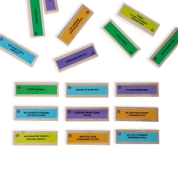 Падающая башня дженга &laquo;Умная башня&raquo; с фантами, 48 брусков, 5+