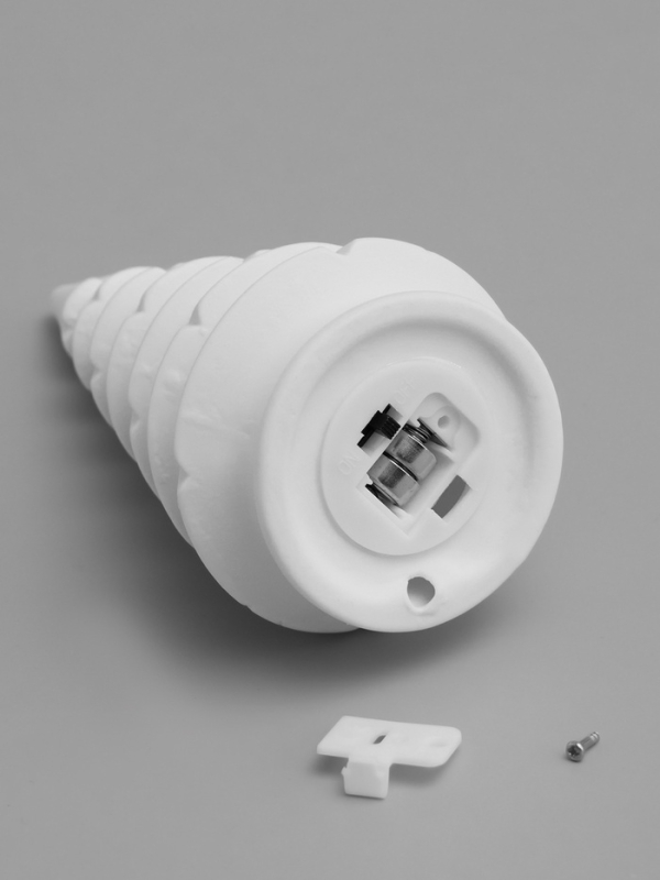 Светодиодная фигура "Елка" 15.1х6.7х6.7 см, 1 LED, LR44x3(в компл.), свечение тёплое белое