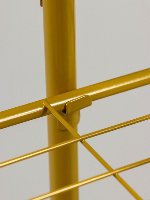 Подставка для цветов Greengo, 5 полок, 44 &times; 22 &times; 95 см, напольная, металл, цвет золотой