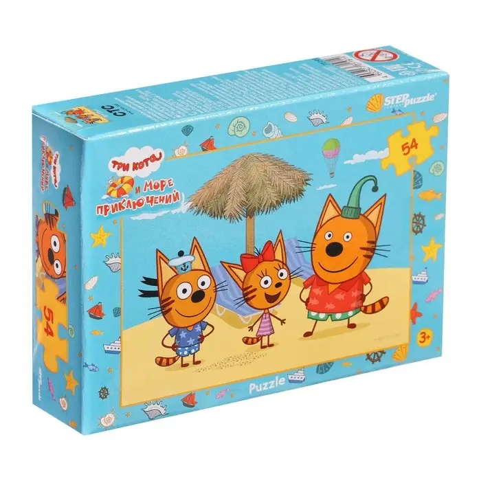 Пазл &laquo;Три кота&raquo;, 54 элемента
