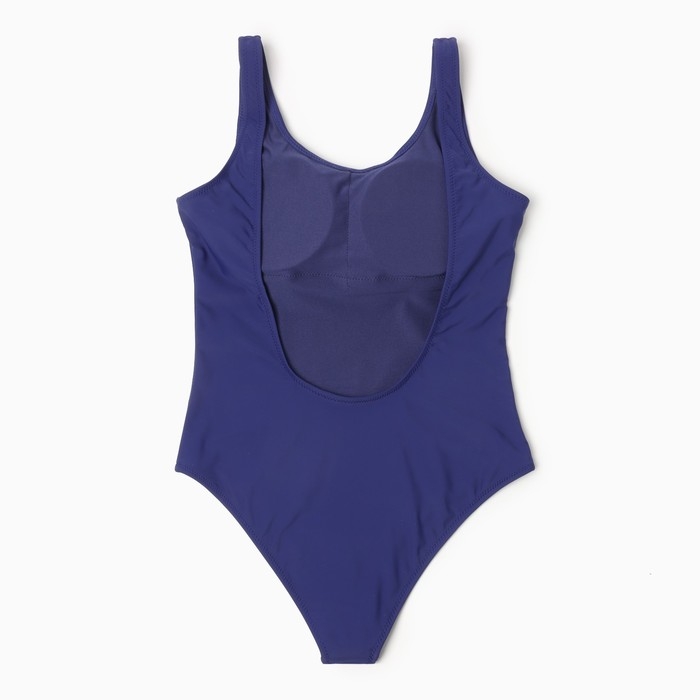 Купальник женский слитный MINAKU цвет синий, размер 44