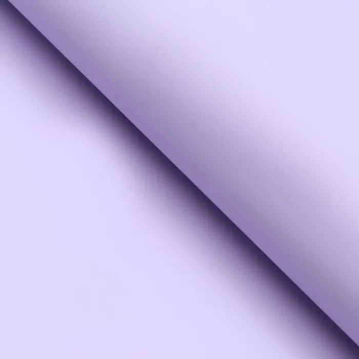 Пленка для цветов тонированная, матовая, светло-сиреневая, 57&times;57 см, 65 мкм