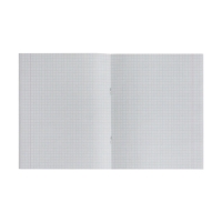 Тетрадь 48 листов в клетку, Calligrata &laquo;Орнамент&raquo;, серые листы, МИКС