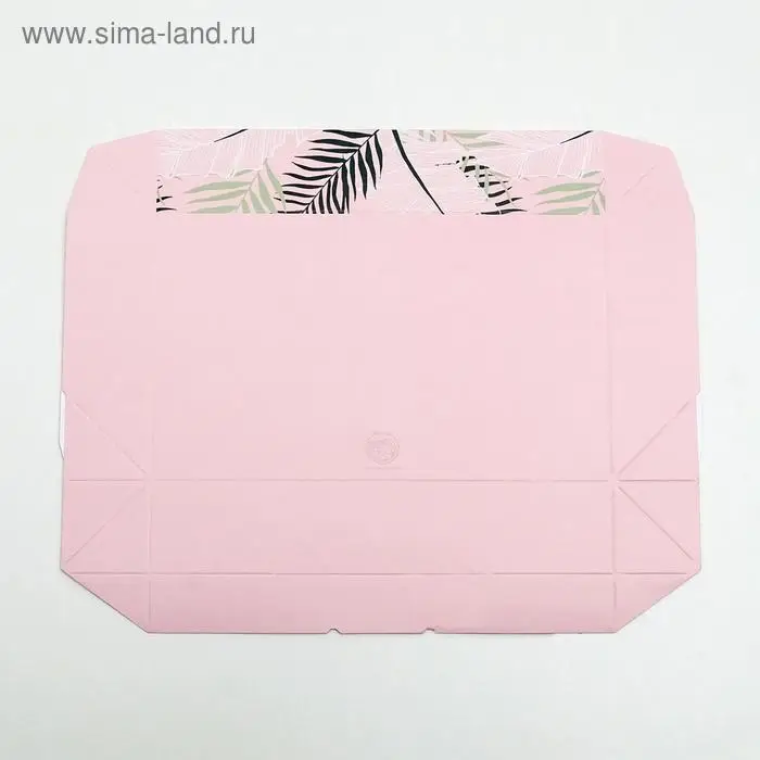 Кондитерская упаковка, коробка с ламинацией &laquo;Тропики&raquo;, 20 х 12 х 4 см