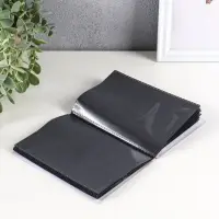 Фотоальбом "Цветы" 36ф 10X15см, ПП карм.,мягкая обложка, черные страницы