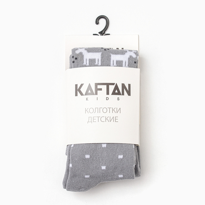 Новый год.Колготки детские KAFTAN Новый год.Колготки детские KAFTAN "Winter" 104-110 см, серый