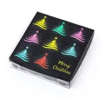 Коробка для печенья, кондитерская новогодняя упаковка, &laquo;Елка желаний&raquo;, 12&times;12&times;3 см