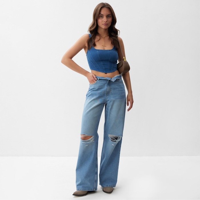 Корсет женский MIST джинсовый, р. M Корсет женский MIST джинсовый, р. M