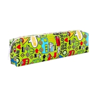 Пенал школьный на молнии "Машинки", МИКС Пенал школьный на молнии "Машинки", МИКС